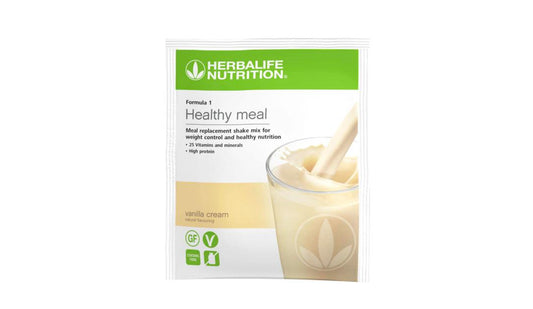 Formula 1 Nutritional Shake Mix Sachets Vanilla Cream Pack of 7 sachets