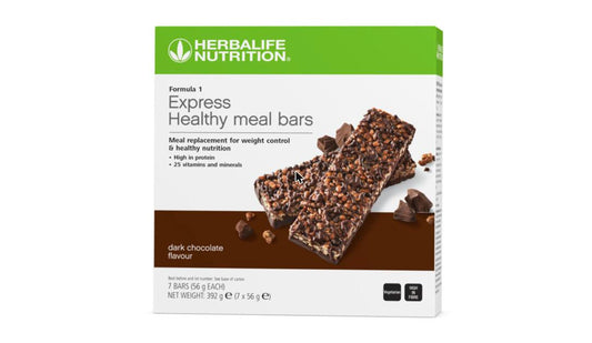 Formula 1 Express Healthy Meal Bars Dark Chocolate 7 bars per box